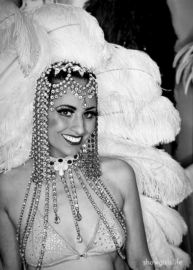 Showgirl Costume Photos Bo Crown And Body Chain